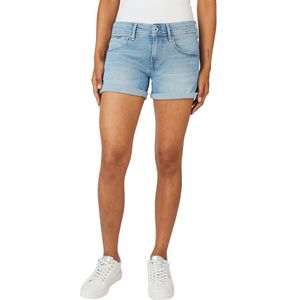 Pepe Jeans Siouxie Shorts Refurbished Blauw 25 Vrouw