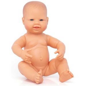 Miniland Caucasic Newborn Doll 40 Cm Oranje