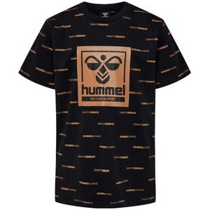 Hummel Street Short Sleeve T-shirt Zwart 4 Years Jongen