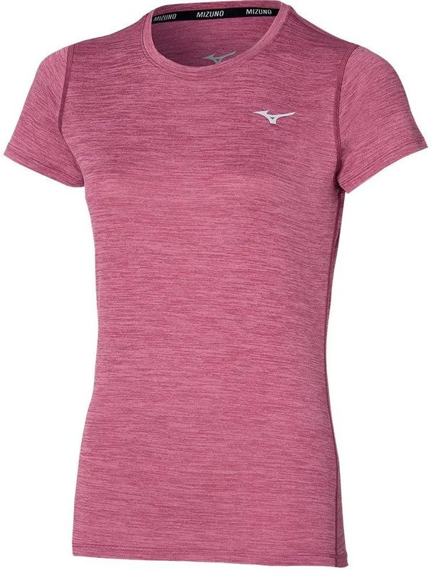 Mizuno - Impulse Core - T-shirt - Roze - Korte Mouwen