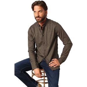 Deeluxe - Bogart - Overhemd - Geometrisch - Lange Mouwen - Casual