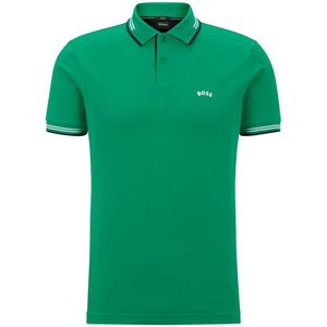 Boss Paul Curved 10241733 01 Korte Mouw Poloshirt