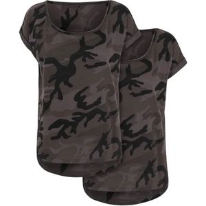 Build Your Brand By064a T-shirt Met Korte Mouwen 2 Eenheden