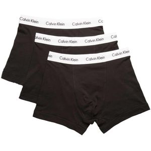 Calvin Klein Underwear Cotton Stretch Boxer 3 Units Zwart S Man