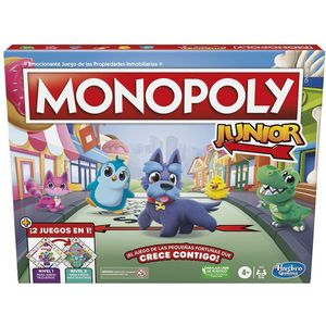 Monopoly Junior Spanish Version Board Game Blauw