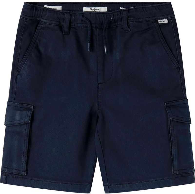 Pepe Jeans - PB800835 - Cargo Shorts - Marineblauw - Katoen - Duurzaam