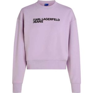 Karl Lagerfeld - A1W20005 - Sweatshirt - Lila - Biologisch Katoen - Duurzaam