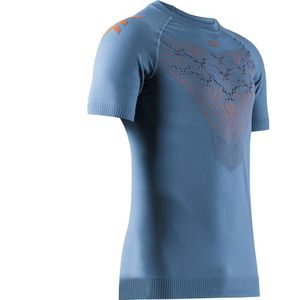 X-bionic Twyce Run Short Sleeve T-shirt Blauw M Man