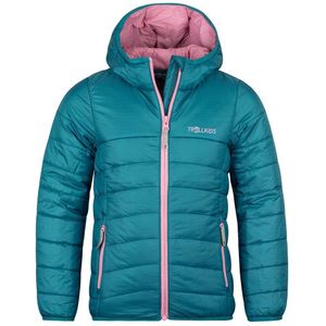 Trollkids Eikefjord Jacket Groen,Blauw,Roze 176 cm Jongen