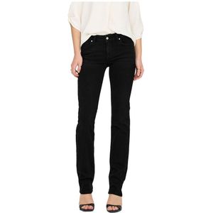 Only Alicia Jeans Zwart 28 / 30 Vrouw