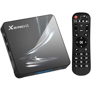 X8x X88 Pro 12 Rk3318/4gb/32gb Android 12-android Tv Mediaspeler