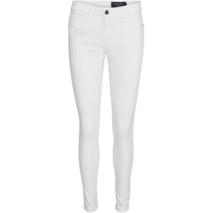 Noisy May Lucy Normal Waist Az140wh Bg Jeans Wit 28 / 30 Vrouw