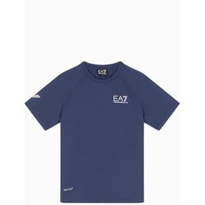 EA7 - 8NBT22_BJEMZ - Tennis Pro Boy T-shirt - Marineblauw - Technische Stof VENTUS7