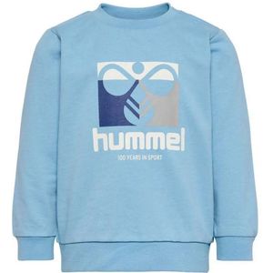 Hummel Sweatshirt - hmlLime - Schemering Blue - Hummel - 56 - Sweatshirt