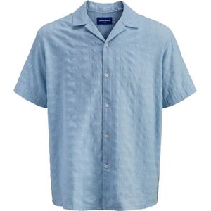 Jack & Jones Dia Structure Resort Overhemd Met Korte Mouwen