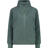 Cmp - 32P3806 - Sweatshirt - Groen - Met Halve Rits