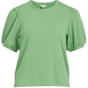 Object Jamie Short Sleeve T-shirt Groen S Vrouw