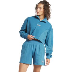 Reebok Classics Varsity Sweatshirt Blauw M Vrouw