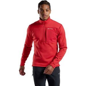 Montane - Fury XT - Sweatshirt - Rood - Halve Rits - Man