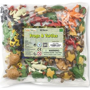 Safari Ltd Frogs&turtles Bulk Bag Figure Veelkleurig From 3 Years