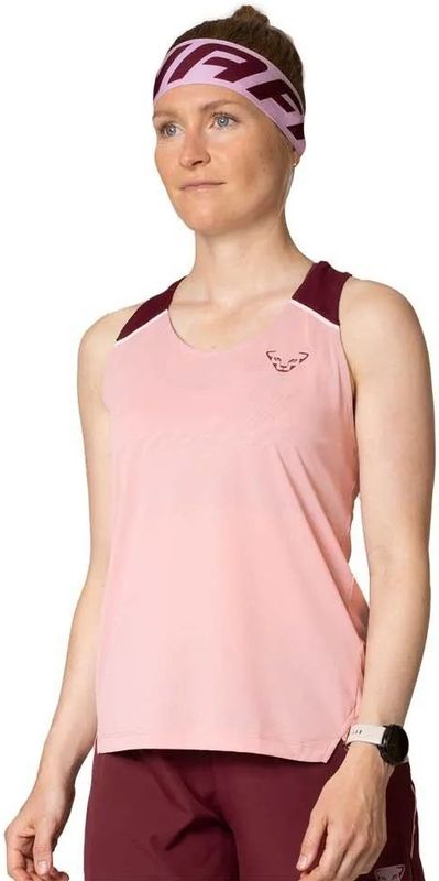 Dynafit - Sky - Mouwloos T-shirt - Zwart - 100% Gerecycled Polyester