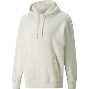 Puma Select Classics Relaxed Hoodie Wit S Man