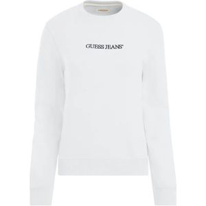 Guess - Dames Crewneck Sweatshirt - Wit - Sweatvesten
