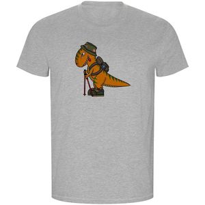 Kruskis Dino Trek Eco Short Sleeve T-shirt Grijs L Man