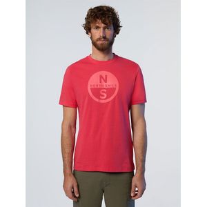North Sails Basic Short Sleeve T-shirt Rood S Man