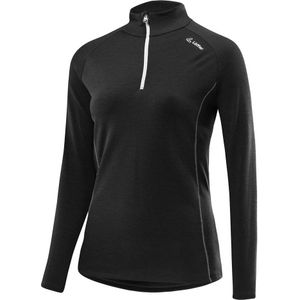 Loeffler Transtex® Merino Half Zip Long Sleeve T-shirt Zwart S Vrouw
