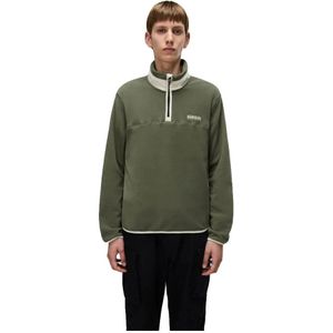 Napapijri - Dergana - Sweatshirt - Halve Rits - 100% Gerecycled Polyester