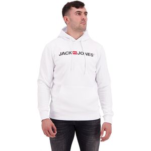 Jack & Jones Corp Old Logo Hoodie Wit S Man