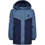 Hummel - hmlLEAF TEX COAT - Kinder Parka - Zwart - Waterdicht, Ademend, Afneembare Capuchon