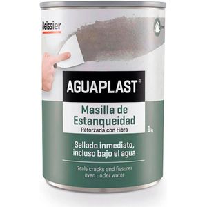 Stopverf Aguaplast 70141-001 Waterdicht Grijs 1 kg
