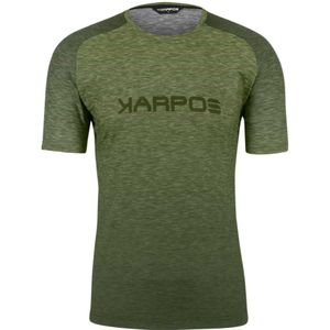Karpos Prato Piazza Short Sleeve T-shirt Groen 2XL Man