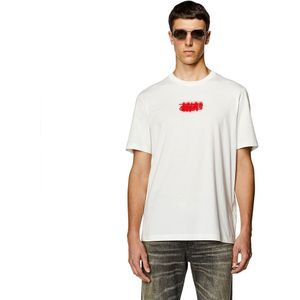 Diesel Just N4 Short Sleeve T-shirt Wit 2XL Man