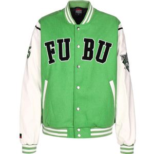 Fubu College Fake Leren Jas