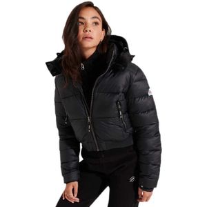 Superdry Crop Jacket Zwart XL Vrouw