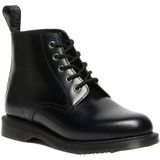 Dr. Martens Emmeline Veterlaarzen - Zwart - Leren - Gegroefde Zool