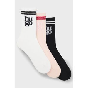 Hugo Sportylog 10276115 Crewsokken 3 Paren