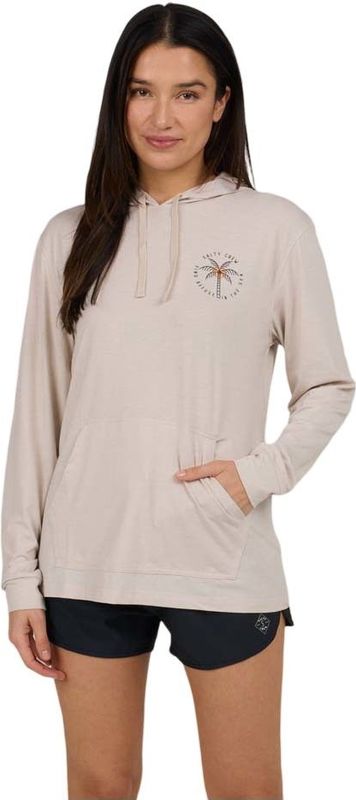 Salty Crew - Queen Palm Tech - Hoody Rashguard - Lichtgewicht - Met Lange Mouwen - UPF 50+