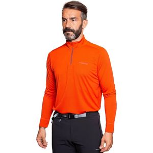 Trangoworld Pullover Lojsta Sweatshirt Met Halve Rits