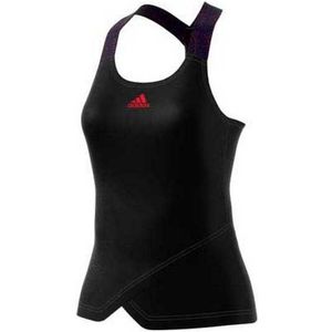 Adidas Badminton Y- Primeblue Sleeveless T-shirt Zwart XS Vrouw