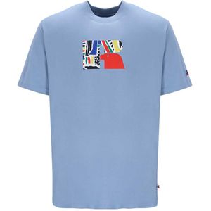 Russell Athletic Emt E36211 Short Sleeve T-shirt Blauw L Man