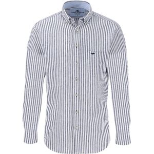 Fynch Hatton 15046141 Classic Linen Stripes Overhemd Met Lange Mouwen