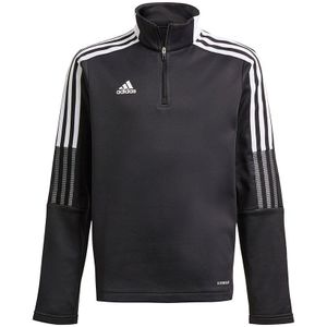 Adidas Tiro 21 Half Zip Sweatshirt Zwart 7-8 Years
