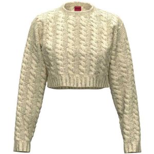 Hugo Scrovil 10252970 Sweater Beige XS Vrouw