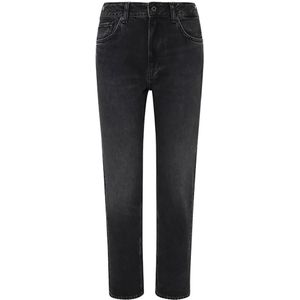 Pepe Jeans - PL204730XH7 - Rechte Jeans - Zwart - Casual - Katoen - Denim - Duurzaam