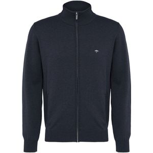 Fynch Hatton Sfpk212 Full Zip Sweater Blauw 3XL Man