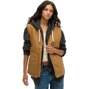 Superdry - Surplus Workwear - Mouwloos T-shirt - Dierenprint